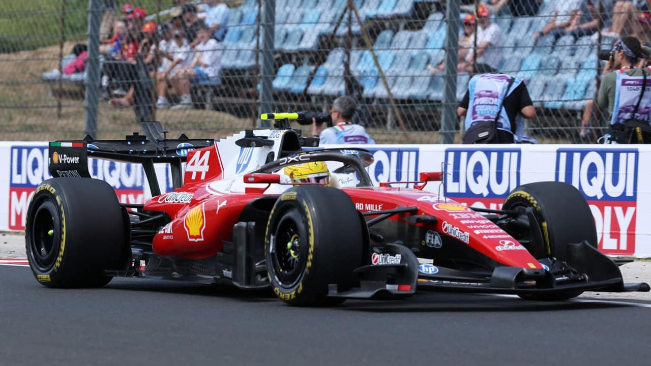 Hamilton lidera FP2 e coloca Ferrari na frente no GP da Hungria — Fórmula 1