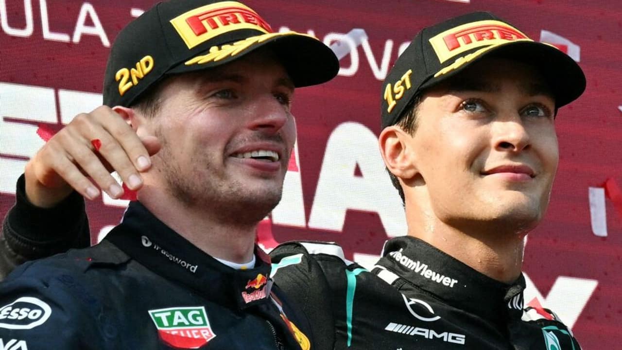 Por que George Russell nunca se sentiu ameaçado pela especulação sobre Max Verstappen? — Fórmula 1