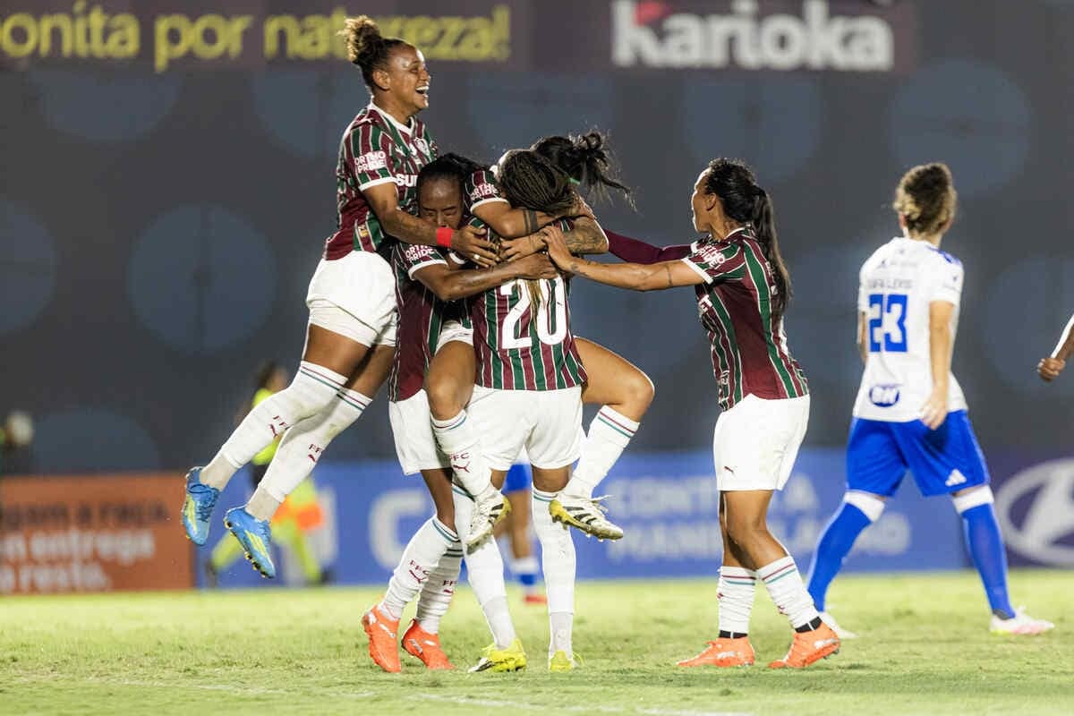 Lelê decide nos acréscimos e leva o Fluminense às quartas da Copa do Brasil Feminina pela primeira vez — Futebol