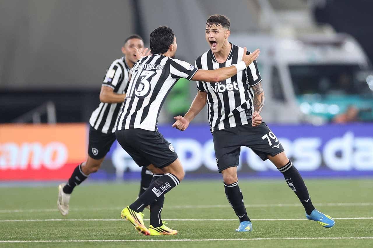 Botafogo vence Santos no fim e sobe na tabela do Brasileirão — Futebol