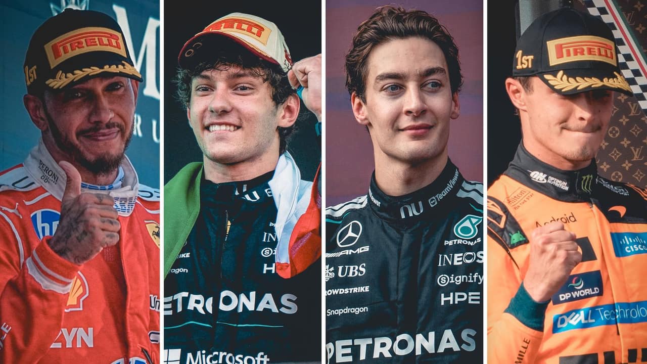 Kimi Antonelli lidera F1 2026 com vantagem expressiva sobre rivais — Fórmula 1