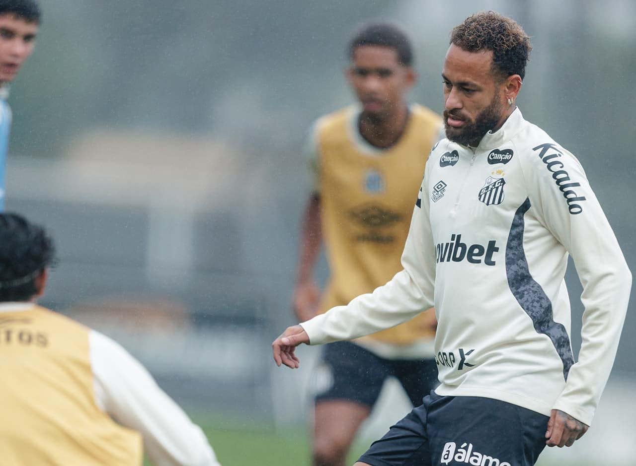 Neymar aceita sintético e Santos mira vaga contra Palmeiras — Futebol