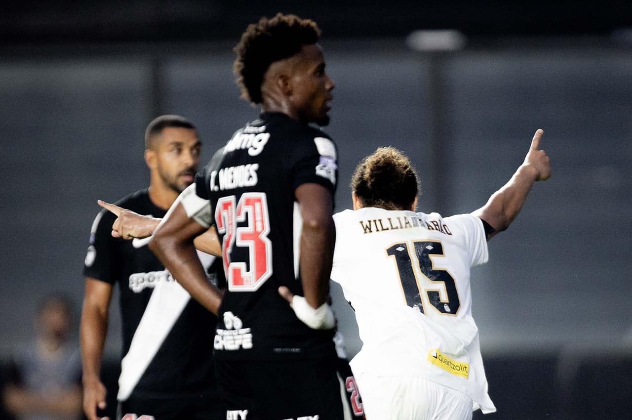 Santos explode no segundo tempo, bate o Vasco e respira fora do Z4 — Futebol