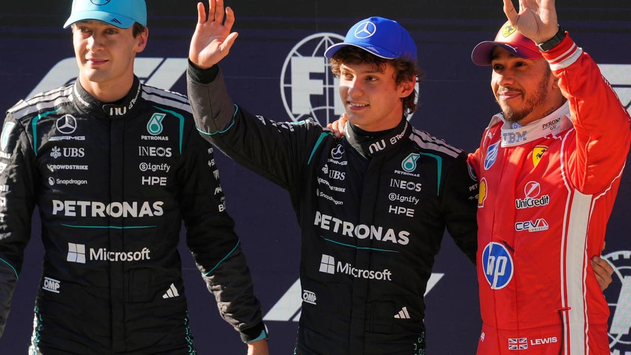 Kimi Antonelli lidera com folga e impõe ritmo forte aos rivais na volta da F1 — Fórmula 1
