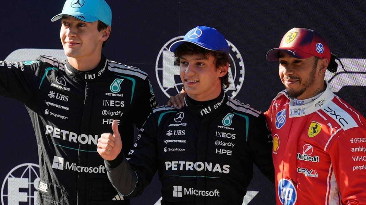Antonelli amplia vantagem no título da F1 rumo à Bélgica — Fórmula 1